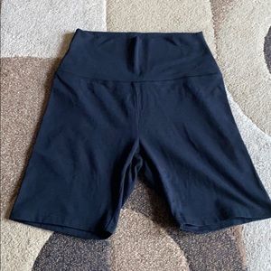 Aerie OFFLINE Black OG Hi-Rise Bike Shorts